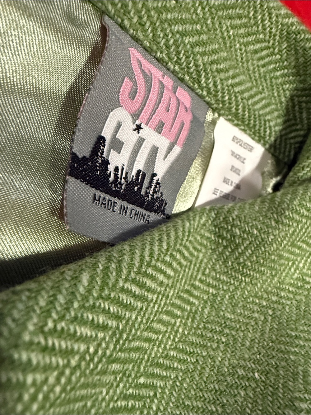 WOW POSHMARK - Authentic Star City Green Tweed Style Blazer